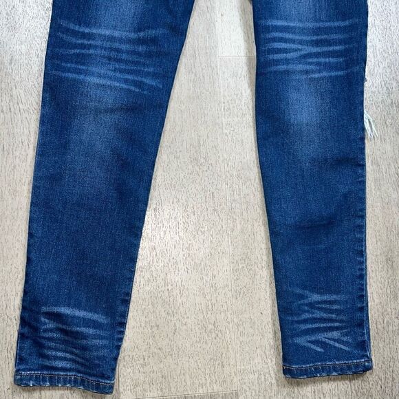 Vintage Reunion REWASH Distressed Faded Appliqué Jeans, Junior Women’s 5/27 - Picture 11 of 13